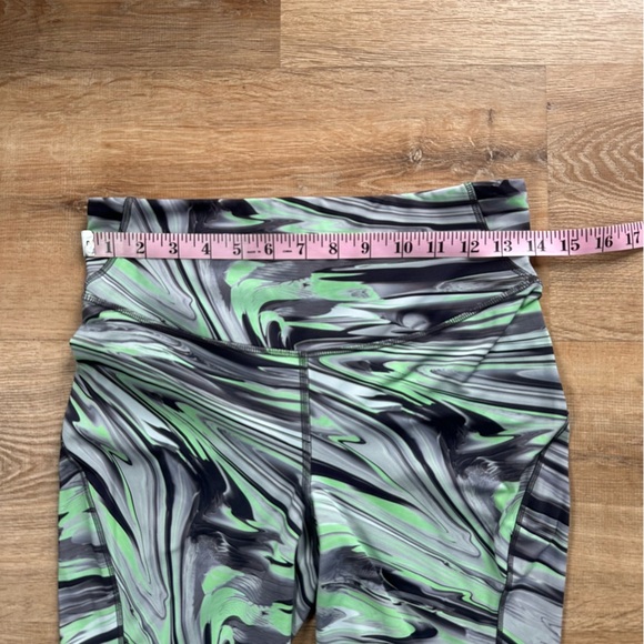 Lululemon Base Pace High-Rise Crop 23" Size 8 Paint Glide Warp Multi - Picture 10 of 11